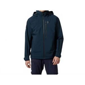 NEW HELLY HANSEN men's racing lifaloft hooded jacket in navy